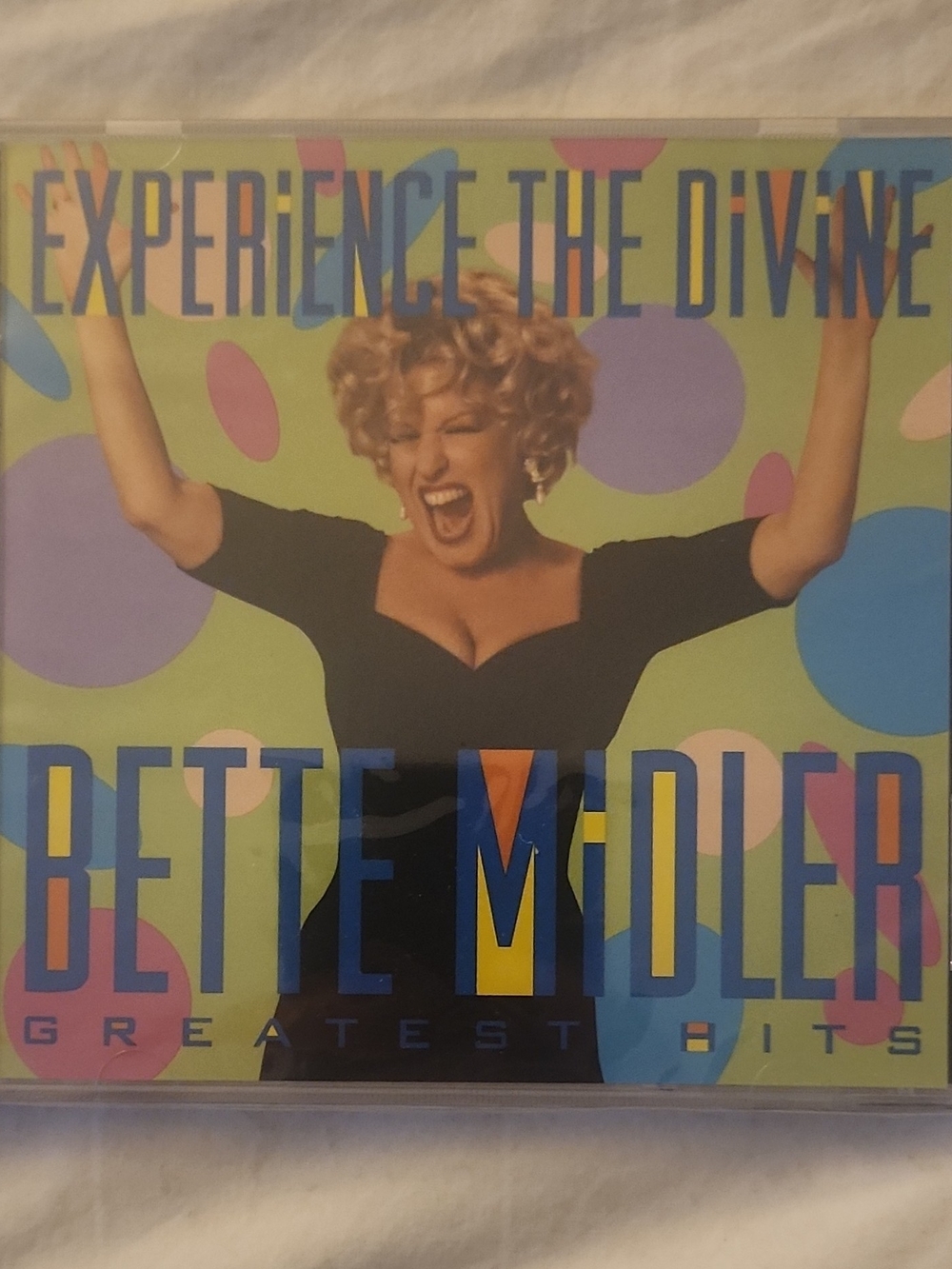Bette Midler "Experience the Divine" Greatest Hits CD - Colorful Pop Art Cover
